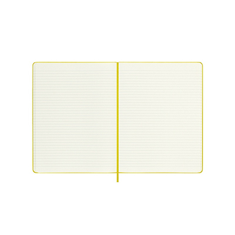 Notes MOLESKINE Classic XL (19x25 cm), linie, twarda, hay yellow, 192 strony, żółty