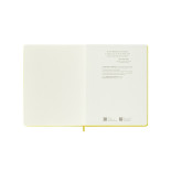 Notes MOLESKINE Classic XL (19x25 cm), linie, twarda, hay yellow, 192 strony, żółty