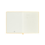 Notes MOLESKINE Classic XL (19x25 cm), linie, twarda, orange yellow, 192 strony, pomarańczowy