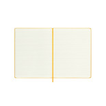 Notes MOLESKINE Classic XL (19x25 cm), linie, twarda, orange yellow, 192 strony, pomarańczowy