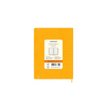 Notes MOLESKINE Classic XL (19x25 cm), linie, twarda, orange yellow, 192 strony, pomarańczowy