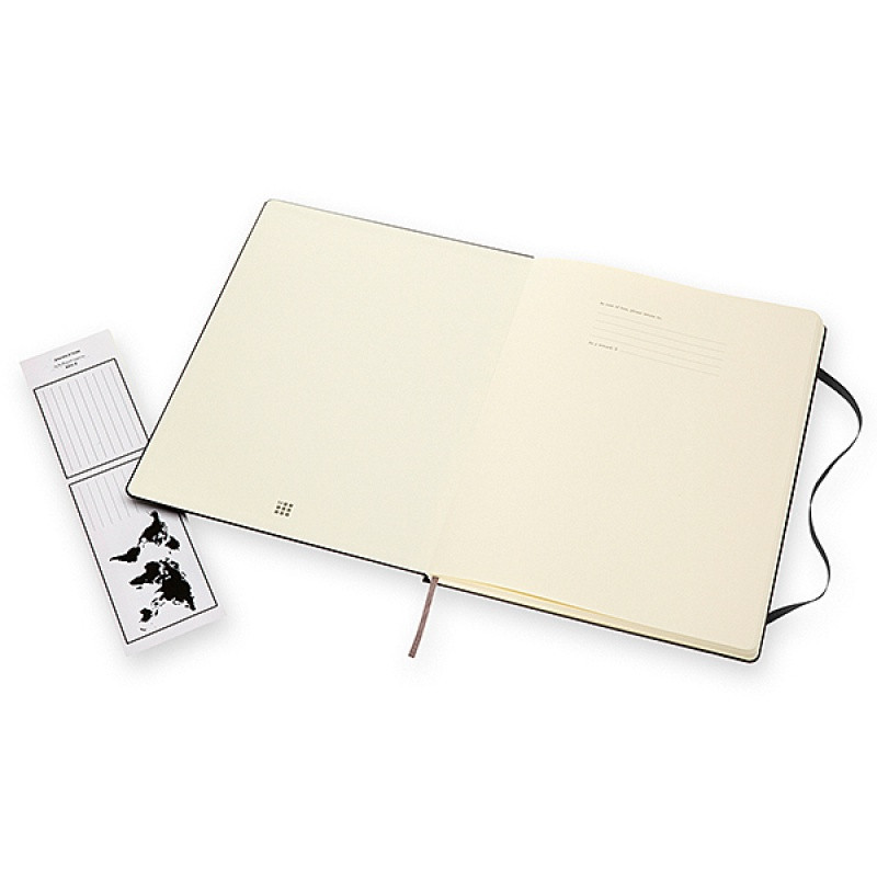 Notes MOLESKINE Classic XXL (21,6x27,9 cm), gładki, twarda oprawa, 192 strony, czarny