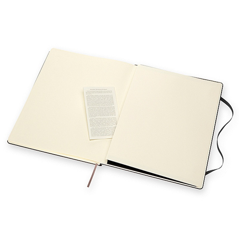 Notes MOLESKINE Classic XXL (21,6x27,9 cm), gładki, twarda oprawa, 192 strony, czarny