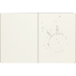 Notes MOLESKINE, edycja limitowana Mały Książę, L + XL, zestaw, księżyc