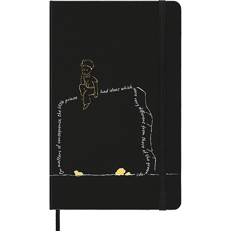 Notes MOLESKINE, edycja limitowana Mały Książę, L + XL, zestaw, słoń