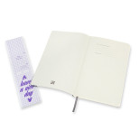 Notes MOLESKINE L (13x21cm), linie-gładki, miękka oprawa, 192 strony, czarny