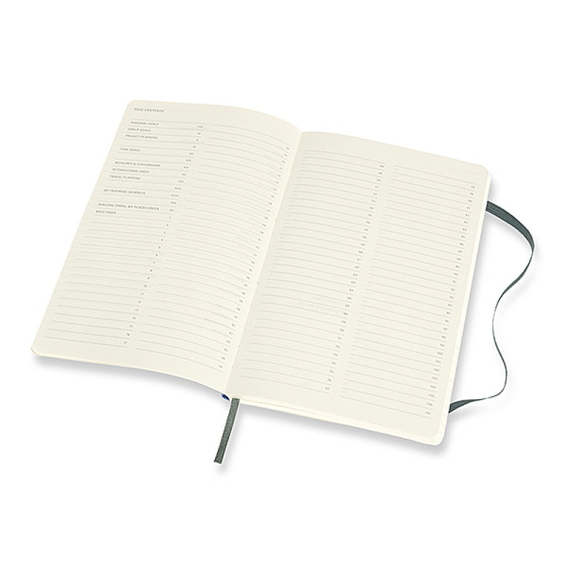 Notes MOLESKINE Professional L (13x21 cm), miękka oprawa, forest green, 192 stron, zielony