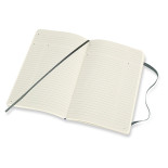 Notes MOLESKINE Professional L (13x21 cm), miękka oprawa, forest green, 192 stron, zielony