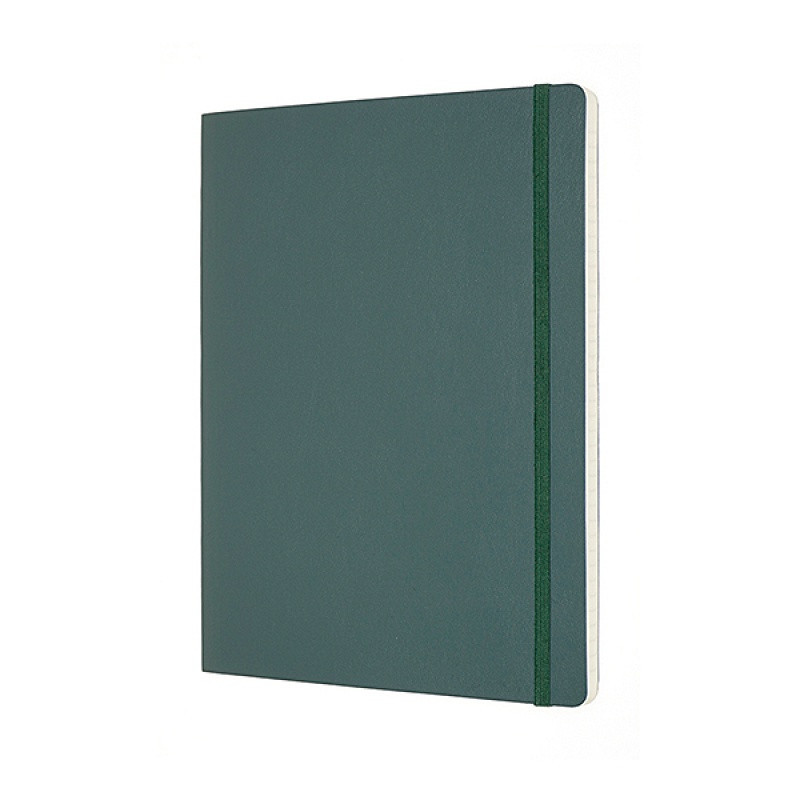Notes MOLESKINE Professional XL (19x25 cm), miękka oprawa, forest green, 192 strony, zielony