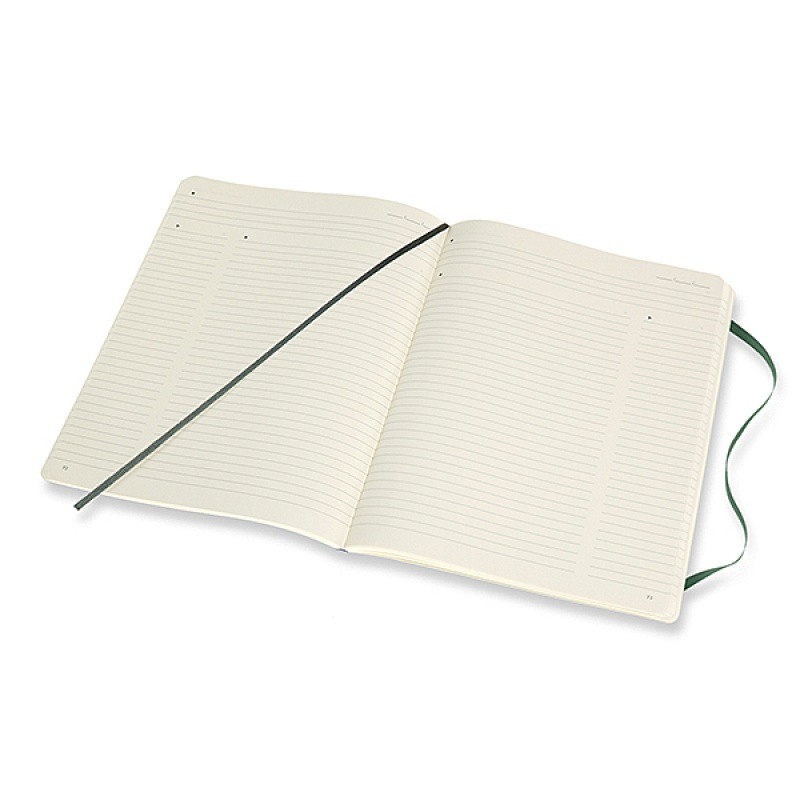 Notes MOLESKINE Professional XL (19x25 cm), miękka oprawa, forest green, 192 strony, zielony