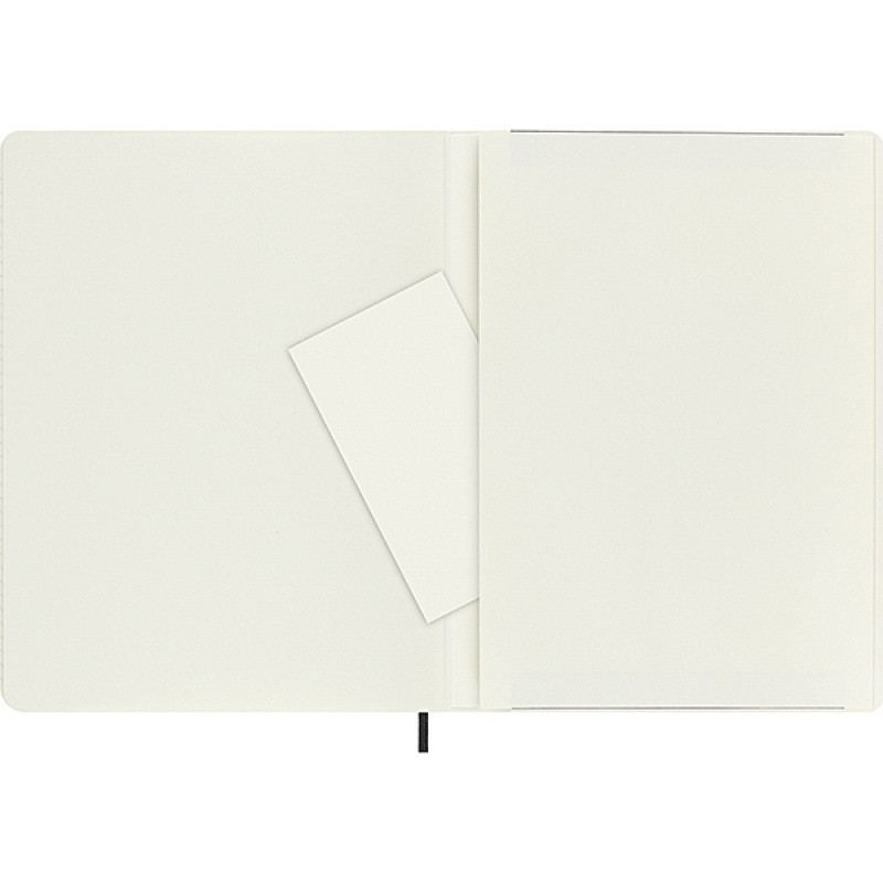 Notes MOLESKINE XL (19x25cm) linie-gładki, miękka oprawa, 192 strony, czarny