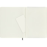 Notes MOLESKINE XL (19x25cm) linie-gładki, miękka oprawa, 192 strony, czarny