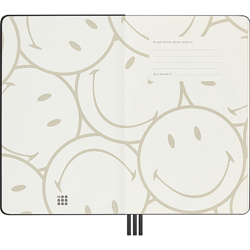 Planer MOLESKINE L, Positivity, Smiley