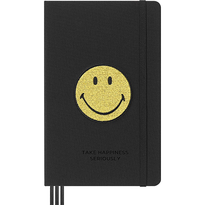 Planer MOLESKINE L, Positivity, Smiley, pudełko