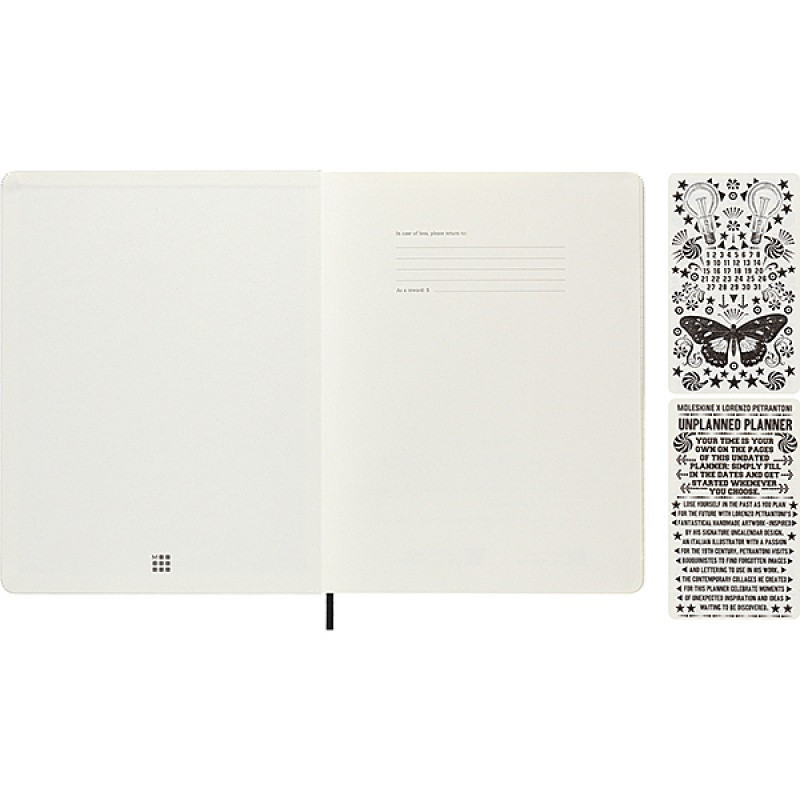 Planer MOLESKINE XL, Lorenzo Petrantoni