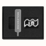 Przypinka MOLESKINE, wodnik, srebrna