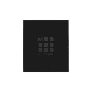 Zestaw KAWECO X MOLESKINE, pióro kulkowe + notes L (13x21cm), w linie, czarny