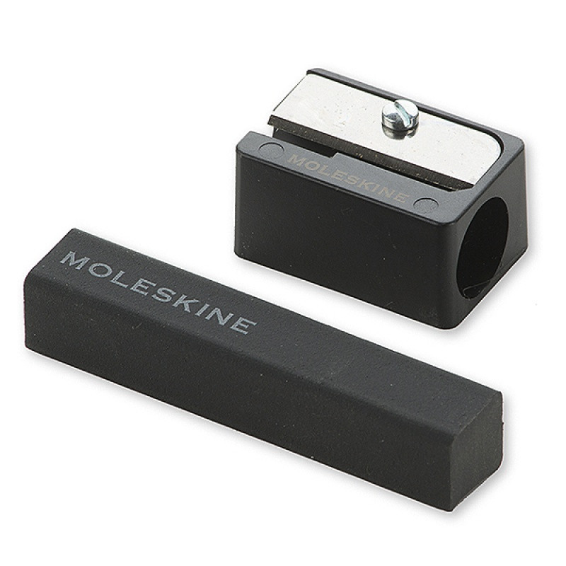 Zestaw MOLESKINE, gumka + temperówka