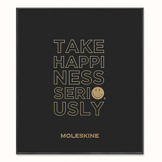 Zestaw MOLESKINE, notatnik + długopis + planner Positivity Smiley