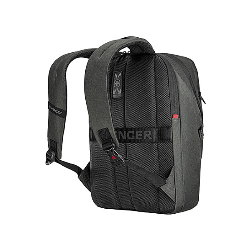 Plecak na laptop WENGER MX ECO Light, 16", 310x430x180mm, szary