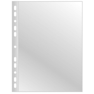 Koszulki na dokumenty Q-CONNECT, PP, A4, krystal, 75mikr., 10szt.