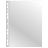 Koszulki na dokumenty Q-CONNECT, PP, A4, krystal, 75mikr., 10szt.