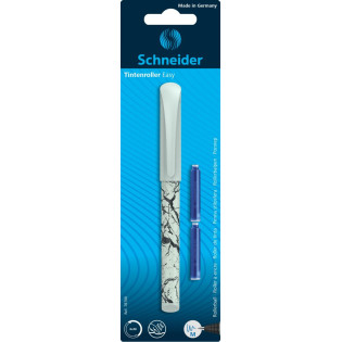 Pióro kulkowe SCHNEIDER Easy + 2 naboje, blister, mix kolorów