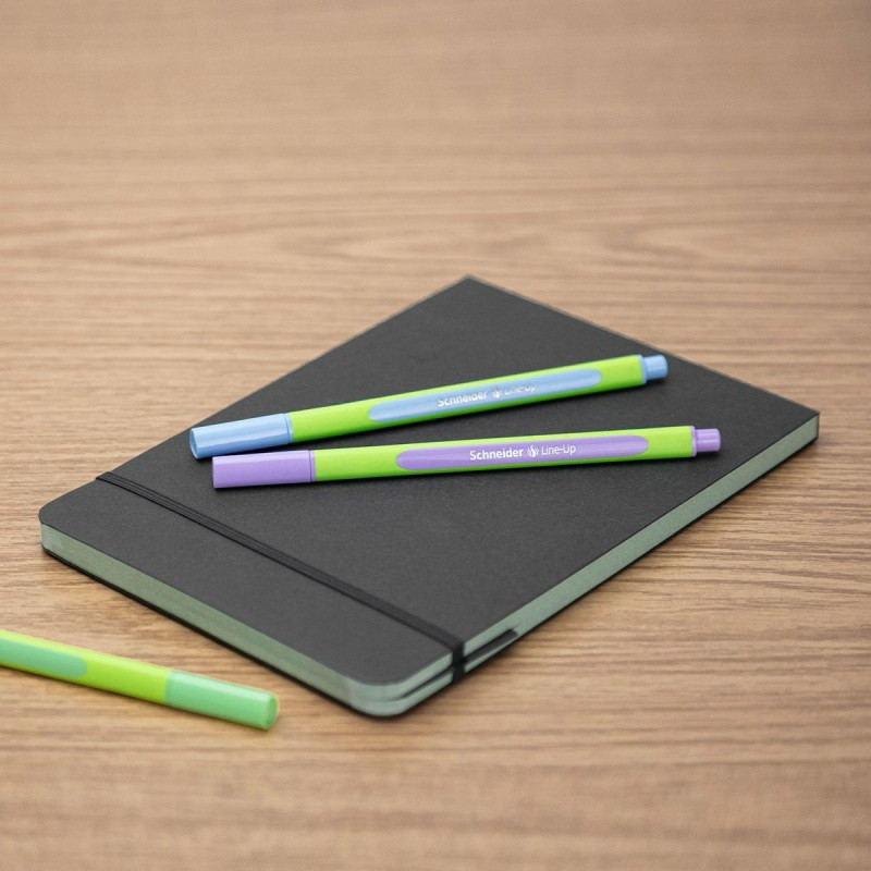 Cienkopis SCHNEIDER LINE-UP PASTEL, 0,4mm, 6 szt, pudełko z zawieszką, mix kolorów