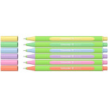 Cienkopis SCHNEIDER LINE-UP PASTEL, 0,4mm, 6 szt, pudełko z zawieszką, mix kolorów
