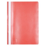 Skoroszyt OFFICE PRODUCTS, 120/180 mic, PP, czerwony