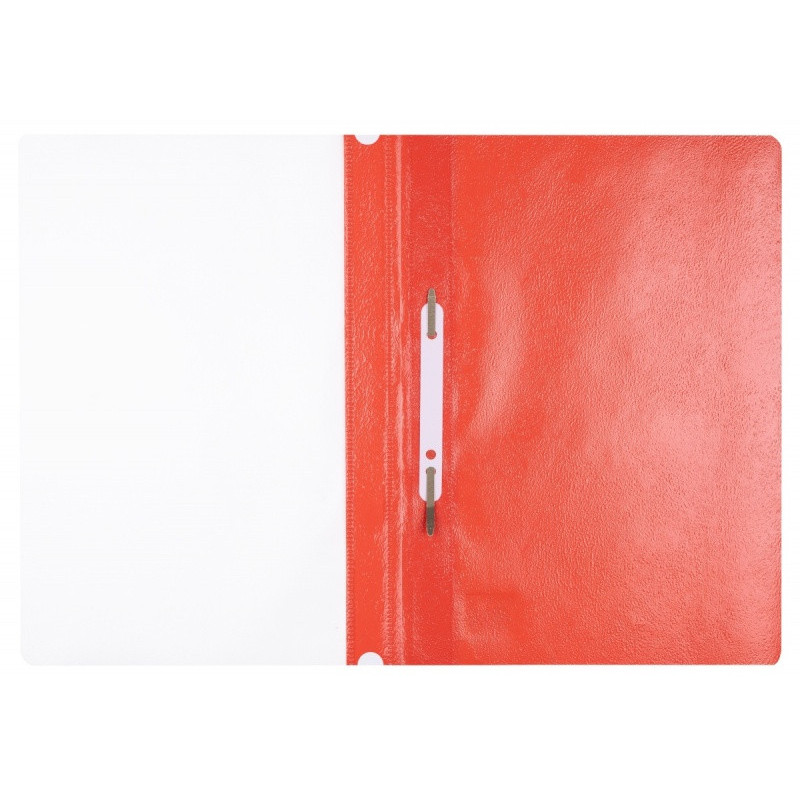 Skoroszyt OFFICE PRODUCTS, 120/180 mic, PP, czerwony