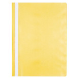 Skoroszyt OFFICE PRODUCTS, 120/180 mic, PP, żółty