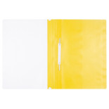 Skoroszyt OFFICE PRODUCTS, 120/180 mic, PP, żółty