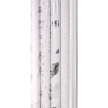 Papier prezentowy CLAIREFONTAINE, Premium Blanc, PP, 2x0,7m, 80g, mix wzorów, biały