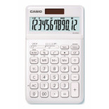 Kalkulator biurowy CASIO JW-200SC-WE-S, 12-cyfrowy 109x183,5mm, biały