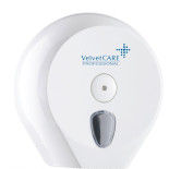 Podajnik VELVET do papieru toaletowego JUMBO, ABS, biały