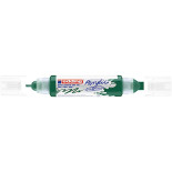 Marker akrylowy 3D e-5400 EDDING, podwójny, 2-3 mm, 5-10 mm, zielony mech