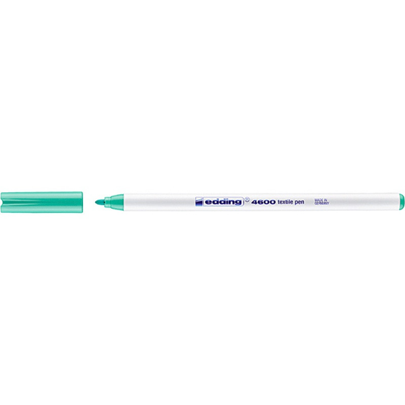 Pisak tekstylny e-4600 EDDING, 1 mm, bladozielony