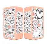 Piórnik szkolny GIMBOO, bez wyposażenia, 3 komory, mix kolorów