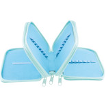 Piórnik szkolny GIMBOO, bez wyposażenia, 3 komory, mix kolorów