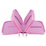 Piórnik szkolny GIMBOO, bez wyposażenia, 3 komory, mix kolorów