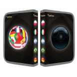 Piórnik szkolny GIMBOO, z wyposażeniem, 1 komora, 2 przekładki, mix kolorów