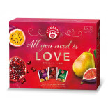 Herbata TEEKANNE Love, zestaw, 30 kopert