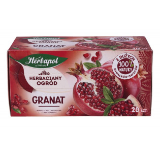 Herbata HERBAPOL Herbaciany Ogród, 20 torebek, granat