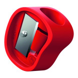 Temperówka plastikowa KEYROAD Max, jumbo, pojedyncza, display, mix kolorów