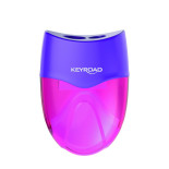 Temperówka plastikowa KEYROAD, podwójna, blister, mix kolorów