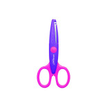 Nożyczki szkolne KEYROAD Craft, ozdobne, zygzak, 13cm, blister, mix kolorów