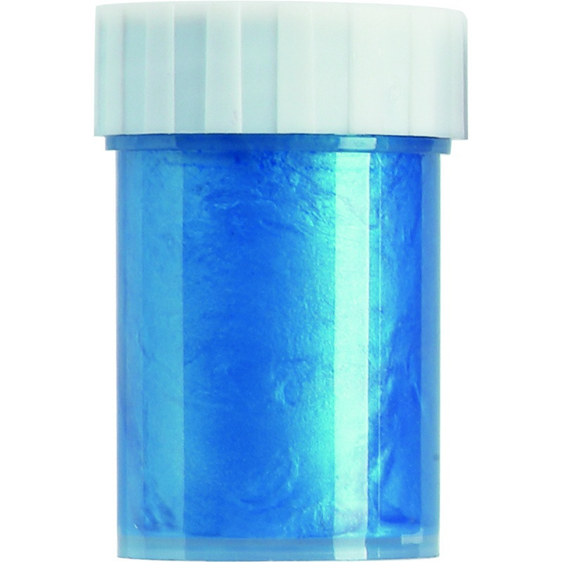 Farby plakatowe KEYROAD Metallic, 6x22ml, pędzelek gratis, w pudełku, mix kolorów