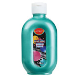 Farba plakatowa KEYROAD, metaliczna, 300ml, butelka, zielona