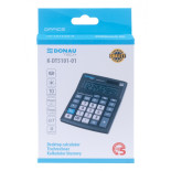 Kalkulator biurowy DONAU TECH OFFICE, CI-CMB1001BK, 10-cyfr. wyświetlacz, wym. 137x101x30mm, czarny